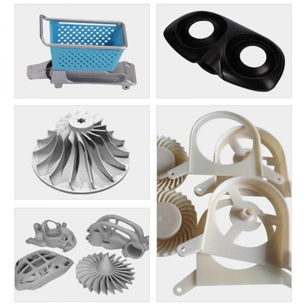 China 3D printing service rapid prototype manufacturer SLA SLS FDM SLM fast prototype factory ABS PC nylon resin metal printing - Image 3