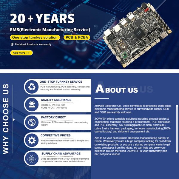 China PCB assembly small MOQ OEM ODM PCBA Factory in China PCB design company Chinese PCB maker PCBA manufacturer - Image 4