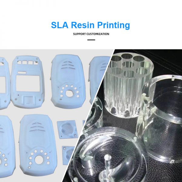 China 3D printing service rapid prototype manufacturer SLA SLS FDM SLM fast prototype factory ABS PC nylon resin metal printing - Image 4