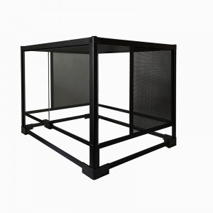 Knock down reptile terrarium collapsible glass rearing tank for chameleon turtle tortoise lizard gecko snake horned frog hamster