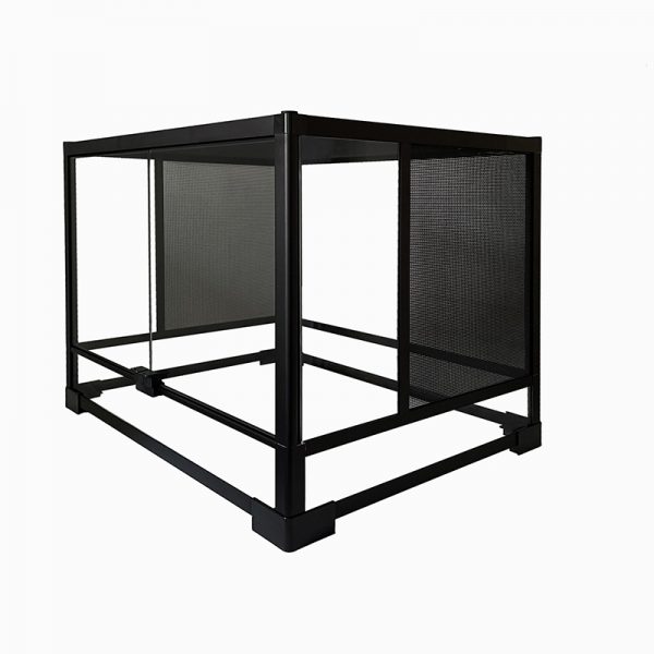 Knock down reptile terrarium collapsible glass rearing tank for chameleon turtle tortoise lizard gecko snake horned frog hamster