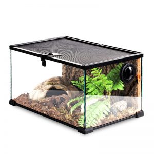 China reptile terrarium factory water proof sliding top cover mesh cover pet box manufacturer lizard snake chameleon pet
