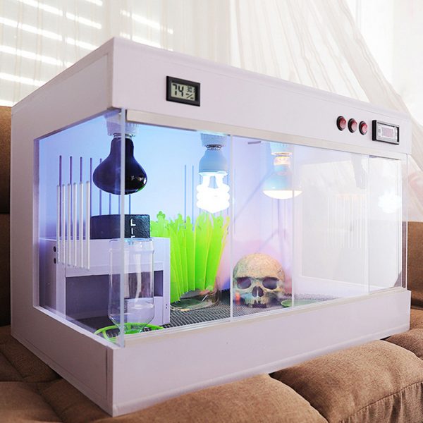 Intelligent reptile terrarium factory China detachable reptile habitat dismountable reptile enclosure temperature humidity - Image 2
