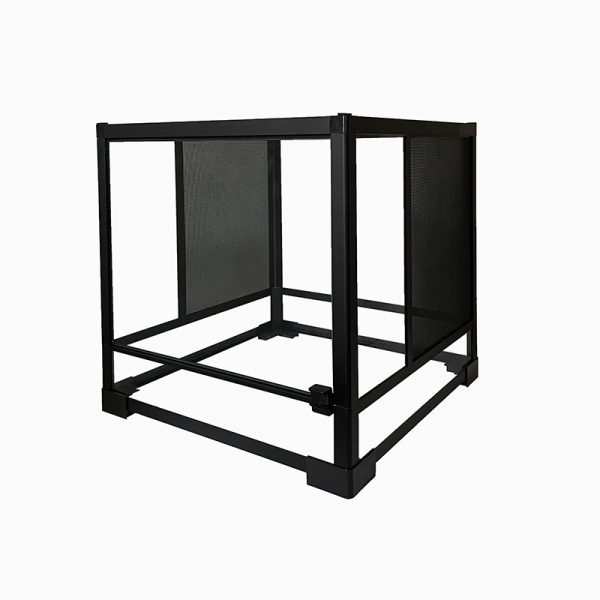 Knock down reptile terrarium collapsible glass rearing tank for chameleon turtle tortoise lizard gecko snake horned frog hamster - Image 2