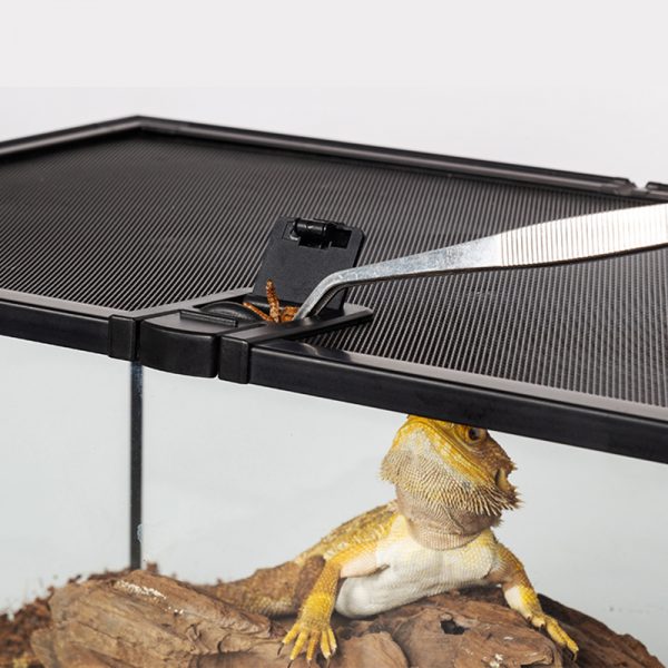 China reptile terrarium factory water proof sliding top cover mesh cover pet box manufacturer lizard snake chameleon pet - Image 2
