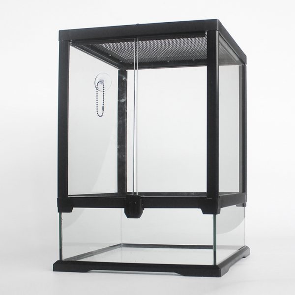 Reptile terrarium manufacturer in China knock-down reptile glass terrarium dismountable reptile habitat detachable reptile tank - Image 2
