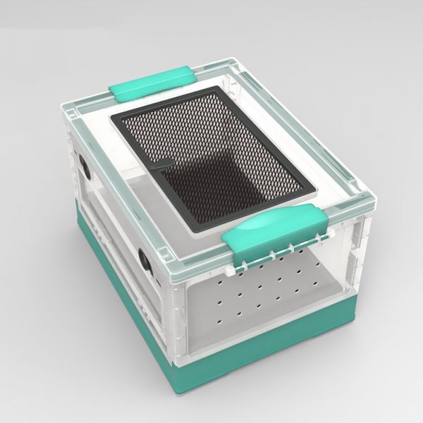 Rearing box for hamster hedgehog tortoise golden hamster rutin chicken pet house reptile terrarium transparent small reptile tank - Image 3