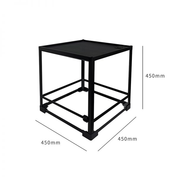 Knock down reptile terrarium collapsible glass rearing tank for chameleon turtle tortoise lizard gecko snake horned frog hamster - Image 3