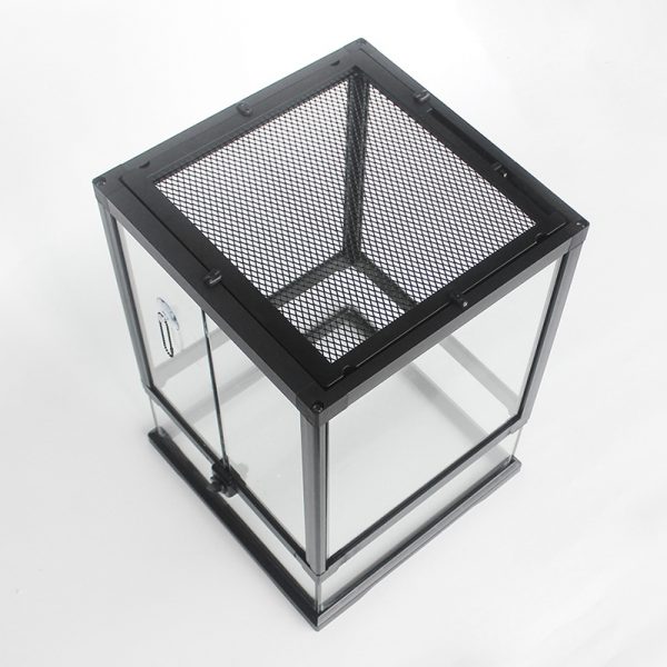 Reptile terrarium manufacturer in China knock-down reptile glass terrarium dismountable reptile habitat detachable reptile tank - Image 3