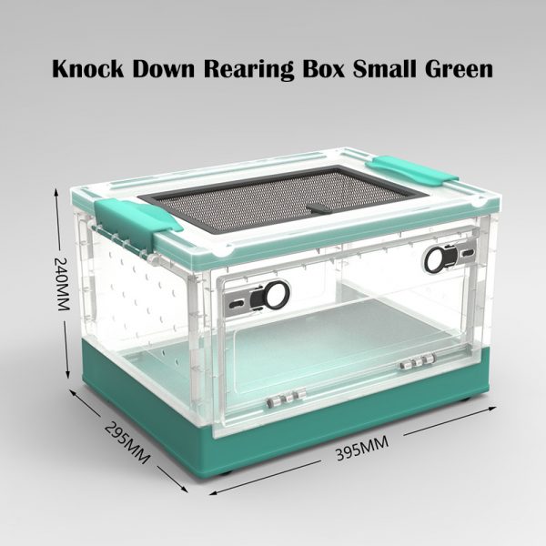 Rearing box for hamster hedgehog tortoise golden hamster rutin chicken pet house reptile terrarium transparent small reptile tank - Image 4
