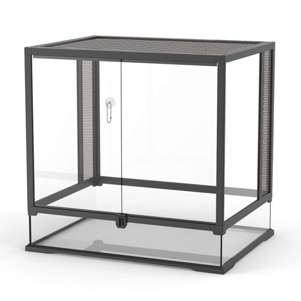 Reptile terrarium manufacturer in China knock-down reptile glass terrarium dismountable reptile habitat detachable reptile tank - Image 4