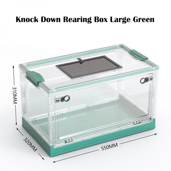 Rearing box for hamster hedgehog tortoise golden hamster rutin chicken pet house reptile terrarium transparent small reptile tank - Image 5