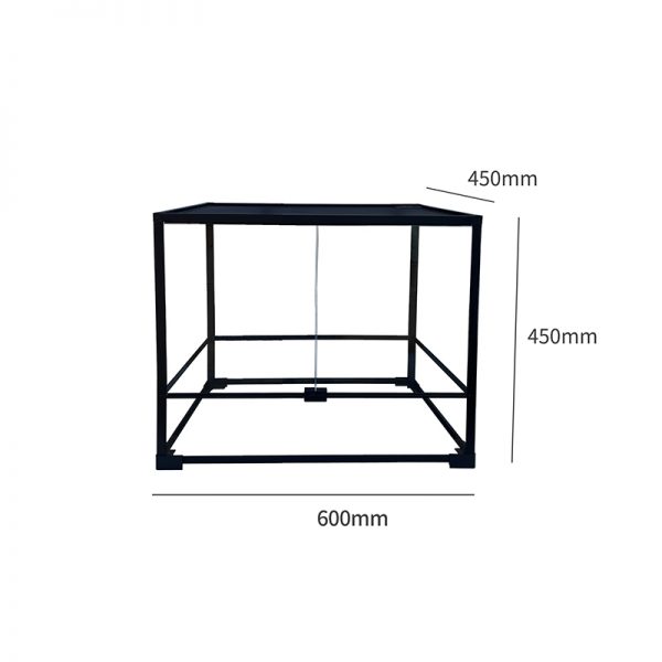 Knock down reptile terrarium collapsible glass rearing tank for chameleon turtle tortoise lizard gecko snake horned frog hamster - Image 5