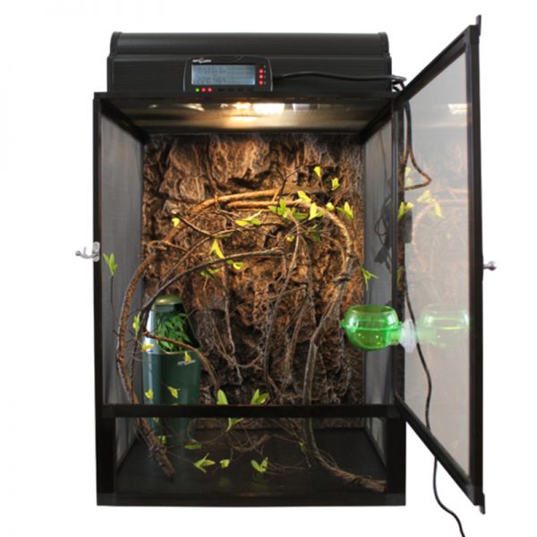 Aluminum reptile mesh rearing cage dismountable reptile terrarium knock-down pet box lizard chameleon tree frog leopard gecko - Image 5