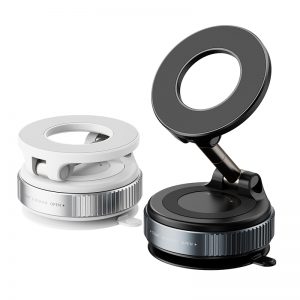 Foldable cell phone stand vacuum suction magnetic car phone holder portable adjustable stable mobile phone stand in China